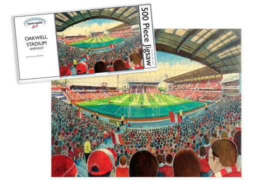 Oakwell Stadium Fine Art Jigsaw Puzzle - Barnsley FC